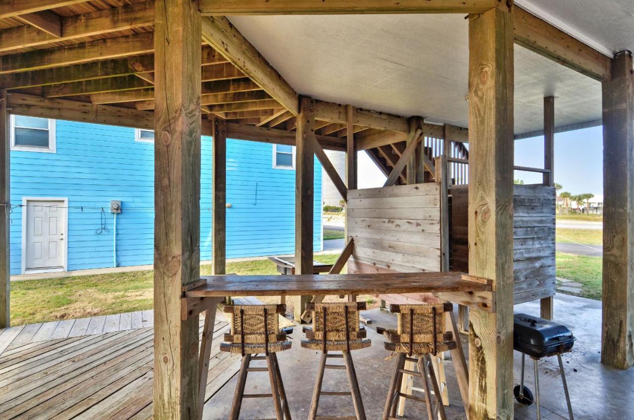 A Sunny Sandbar Galveston Exterior foto