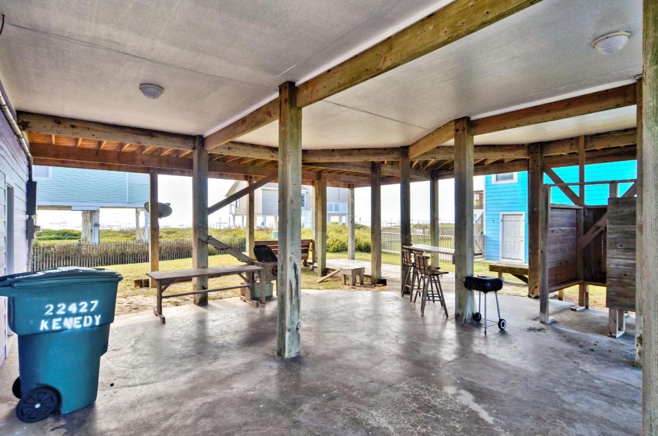 A Sunny Sandbar Galveston Exterior foto